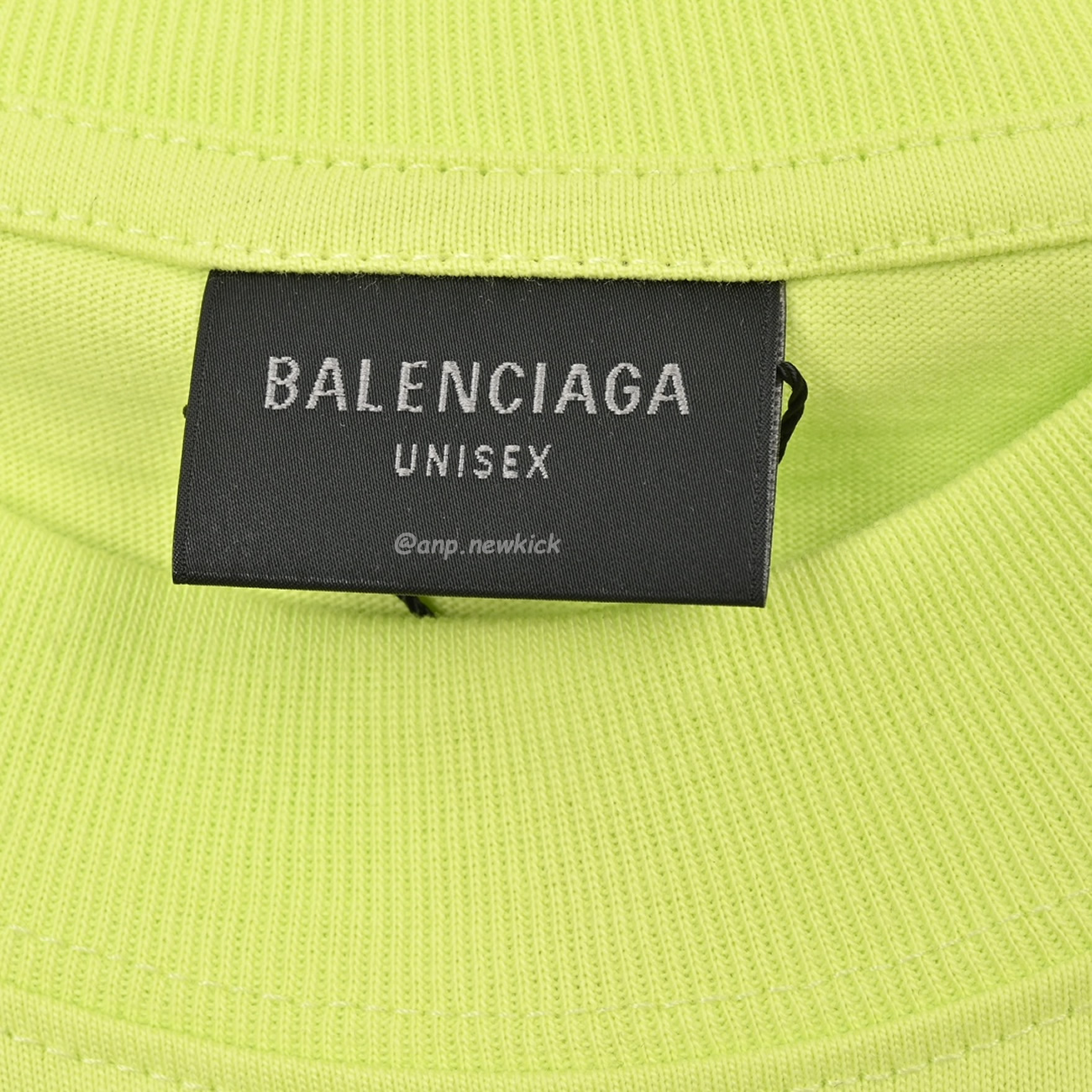 Balenciaga 23ss Tape Printed Overlapping T Shirt (3) - newkick.org